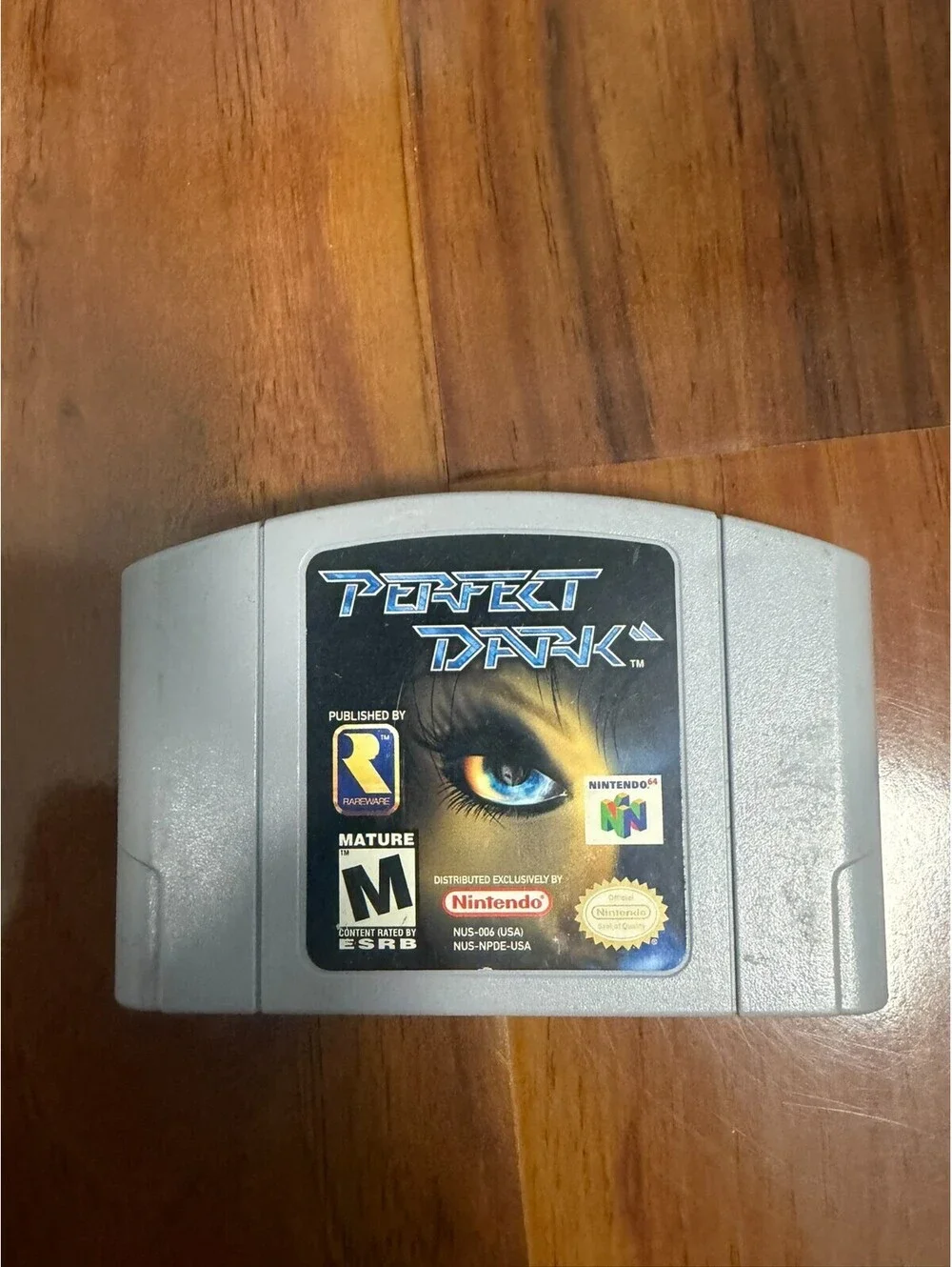 Perfect Dark N64 With Box Authentic Nintendo 64 Game No Manual